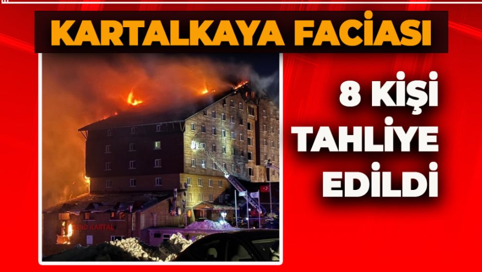 KARTALKAYA FACİASINDA 8 KİŞİ TAHLİYE EDİLDİ
