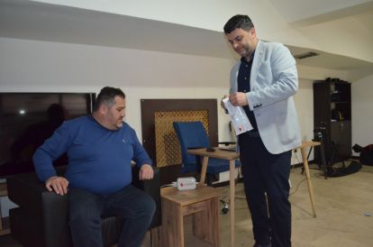 BOLU'DA GÖREV YAPAN BASIN MENSUPLARI YAPAY ZEKAYLA KALP TARAMASINDAN GEÇTİ