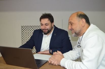BOLU'DA GÖREV YAPAN BASIN MENSUPLARI YAPAY ZEKAYLA KALP TARAMASINDAN GEÇTİ