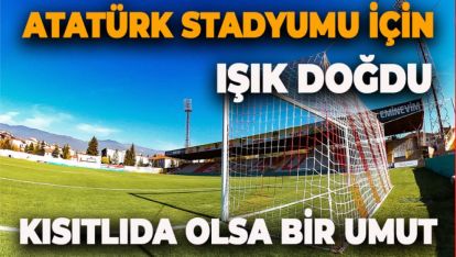 BOLUSPOR MAÇLARINI KENDİ SAHASINDA OYNAYABİLECEK