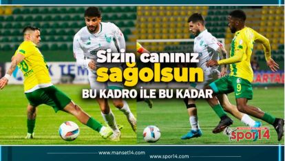 DÜŞTÜ DENİLEN ŞANLIURFASPOR'A CAN VERDİK! PLAY-OFF'U İSE MUCİZELERE BIRAKTIK