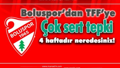SON DAKİKA.. KARAGÜMRÜK MAÇINI BOLUSPOR'A SORMADAN STADYUMU AÇIKLAYAN TFF'YE SERT TEPKİ