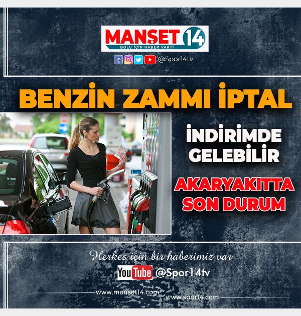 AKARYAKITTA ZAM İPTAL, İNDİRİMDE BEKLENİYOR