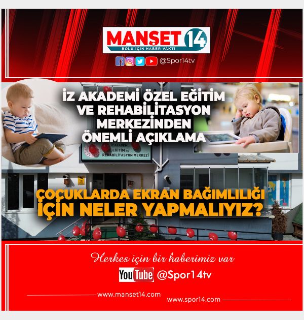İZ AKADEMİ ÖZEL EĞİTİM VE REHABİLİTASYON MERKEZİNDEN ÖNEMLİ AÇIKLAMA