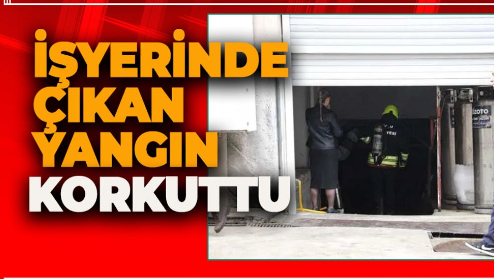 BOLU'DA ÇIKAN YANGIN KORKUTTU