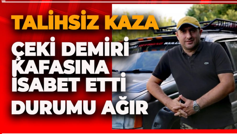 BOLULU BAŞKAN TALİHSİZ KAZADA AĞIR YARALANDI