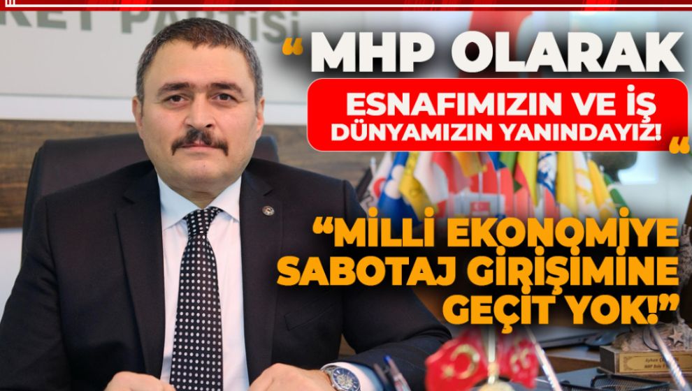 MHP'DEN CHP'NİN BOYKOT ÇAĞRISINA TEPKİ GELDİ
