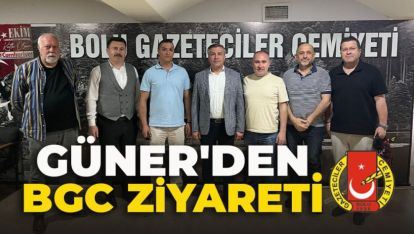 GÜNER'DEN BGC'YE ÖZEL ZİYARET