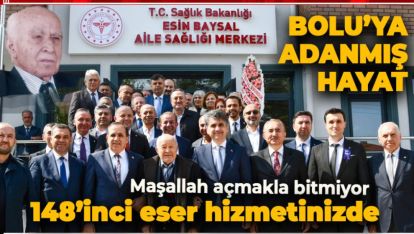 İYİ OKUYUN! İZZET BAYSAL VAKFININ TAM 148'İNCİ ESERİ TÖRENLE AÇILDI