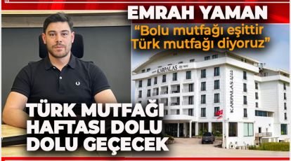 TURİZMCİLER BOLU MUTFAĞINI TANITMAK İÇİN HAREKETE GEÇTİ...