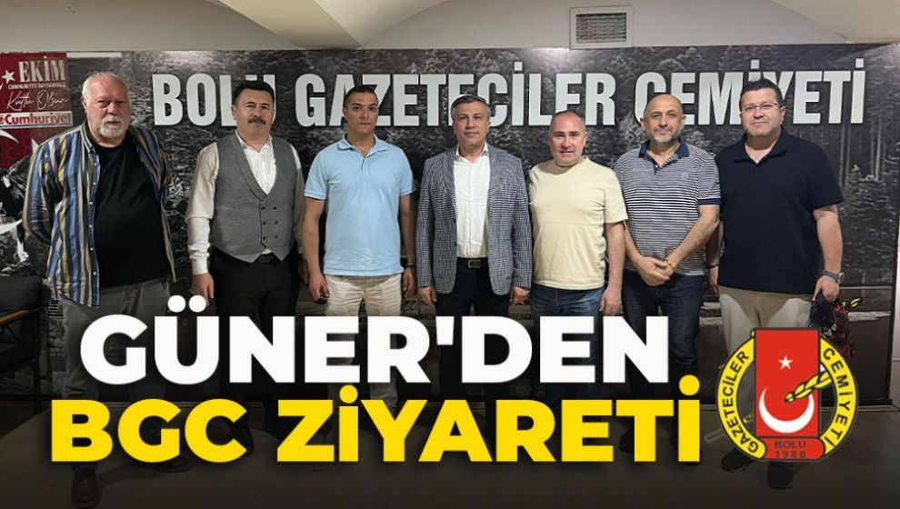 GÜNER'DEN BGC'YE ÖZEL ZİYARET