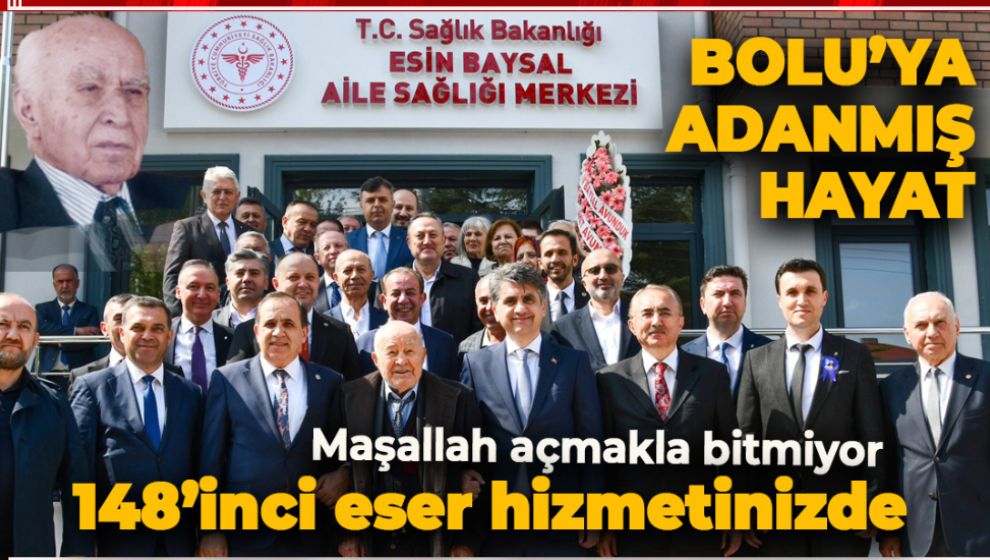 İYİ OKUYUN! İZZET BAYSAL VAKFININ TAM 148'İNCİ ESERİ TÖRENLE AÇILDI