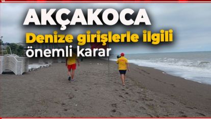 AKÇAKOCA KAYMAKAMLIĞI SON DAKİKA AÇIKLAMASI İLE DUYURDU