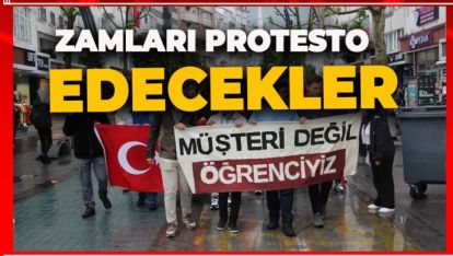 BOLU'DA ÜNİVERSİTE ÖĞRENCİLERİ PROTESTO EDECEK