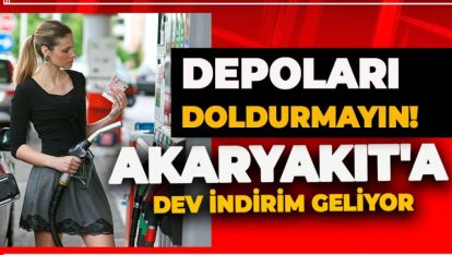 BUGÜN DEPOLARI DOLDURMAYIN YARINI BEKLEYİN
