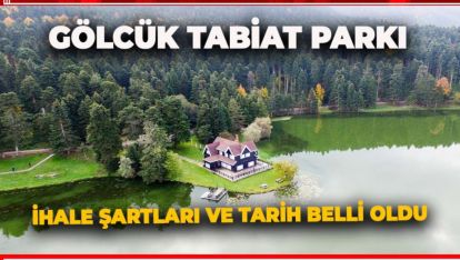 GÖLCÜK'TE BÜYÜK İHALENİN GÜNÜ VE ŞARTLARI BELLİ OLDU