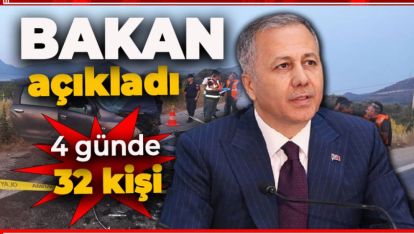 KURBAN BAYRAMINDA ACI TABLO. BAKAN YERLİKAYA AÇIKLADI