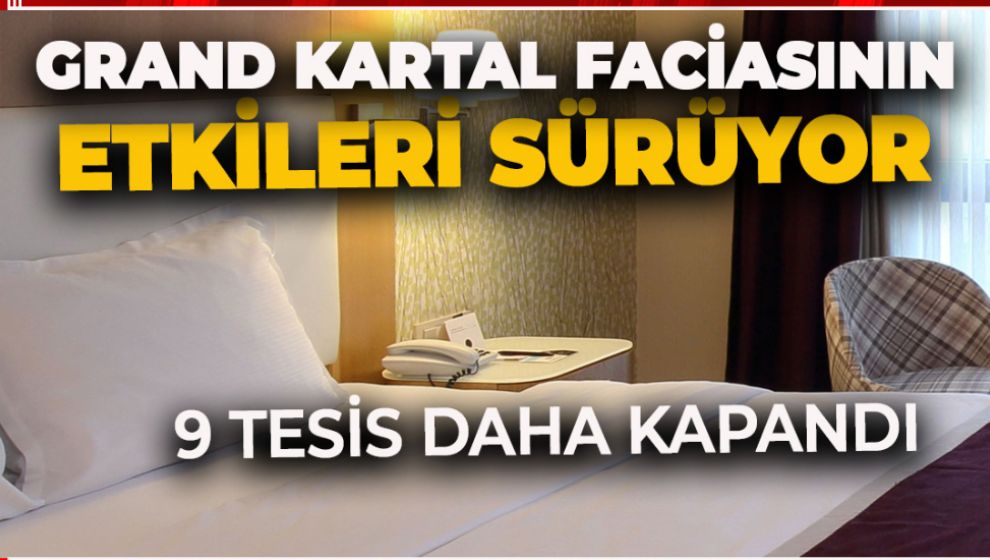BOLU'DA 9 TURİZM TESİSİ DAHA KAPANDI. ODA VE YATAK KAPASİTESİ DÜŞTÜ