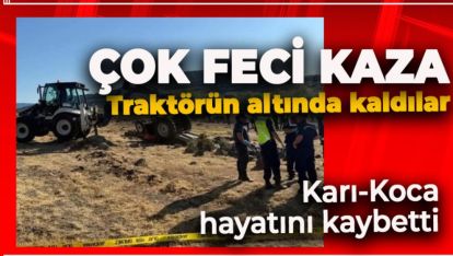 BOLU'DA ÇOK FECİ KAZA. KARI KOCA HAYATINI KAYBETTİ