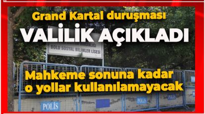 BÜYÜK DURUŞMA İÇİN BOLU'DA ÖZEL TEDBİRLER
