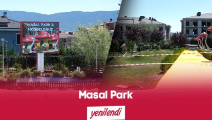 MASAL PARK YENİLENDİ