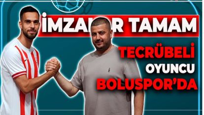 SON DAKİKA.. HERKES İSTEDİ, BOLUSPOR İMZAYI ATTIRDI