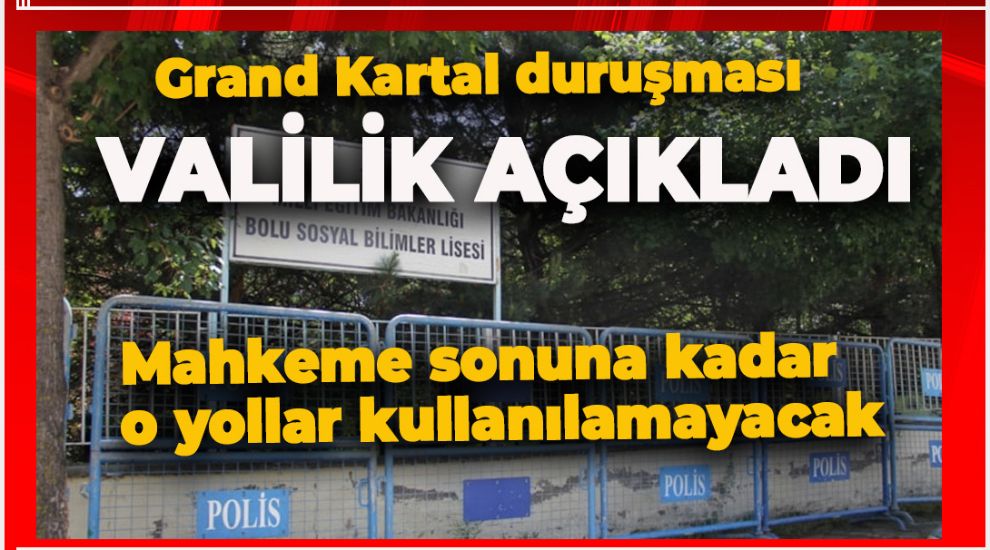 BÜYÜK DURUŞMA İÇİN BOLU'DA ÖZEL TEDBİRLER