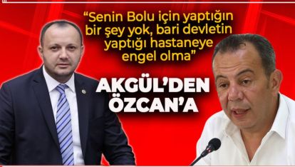 AKGÜL'DEN ÖZCAN'A ELEŞTİRİ "ENGEL OLMA!"