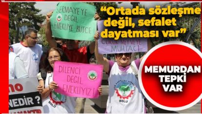 KESK HÜKÜMETİN "MEMUR MAAŞ ZAMMI" TEKLİFİNE TEPKİ GÖSTERDİ
