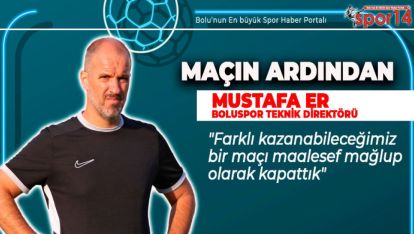 MAÇIN ARDINDAN MUSTAFA HOCANIN AÇIKLAMALARI