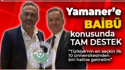 RASİM BAŞKANDAN HAYIRSEVER İŞ İNSANI FATİH YAMANER'E TAM DESTEK