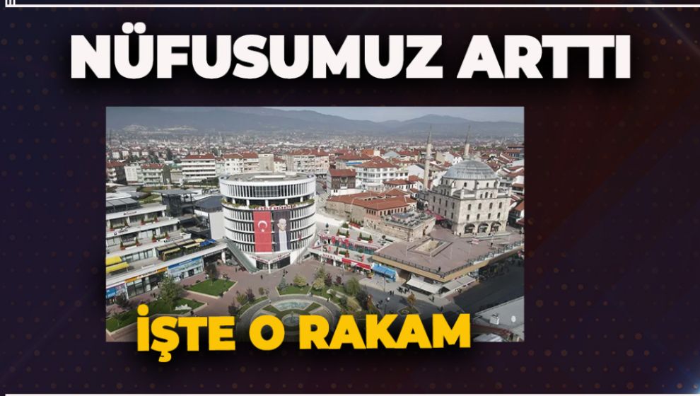 BOLU'DA NÜFUS ARTIŞI RAKAMI AÇIKLANDI