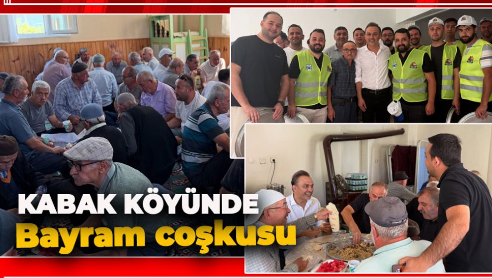KABAK KÖYÜNDE CEBBAR BAYRAMI COŞKUSU. YÜZLERCE İNSAN KATILDI