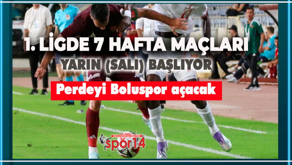 1. LİGDE HAFTA İÇİ MESAİSİ. BOLUSPOR ÜMRANİYESPOR İLE KARŞILAŞACAK