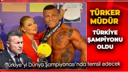 BOLU EMNİYET MÜDÜR YARDIMCISI TÜRKİYE ŞAMPİYONU OLDU