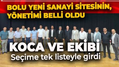 BOLU YENİ SANAYİ SİTESİNDE MURAT KOCA DÖNEMİ