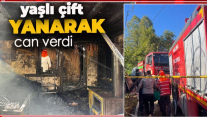 BOLU'DA FECİ OLAY!. KARI-KOCA HAYATINI KAYBETTİ