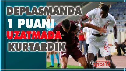 BOLUSPOR 2-0 GERİYE DÜŞTÜĞÜ MAÇTAN 1 PUAN ÇIKARTTI
