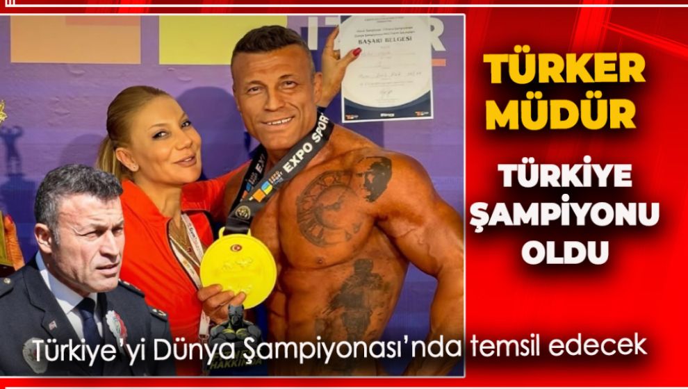 BOLU EMNİYET MÜDÜR YARDIMCISI TÜRKİYE ŞAMPİYONU OLDU