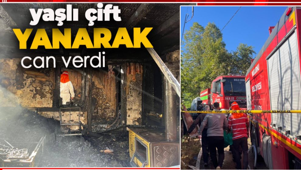 BOLU'DA FECİ OLAY!. KARI-KOCA HAYATINI KAYBETTİ