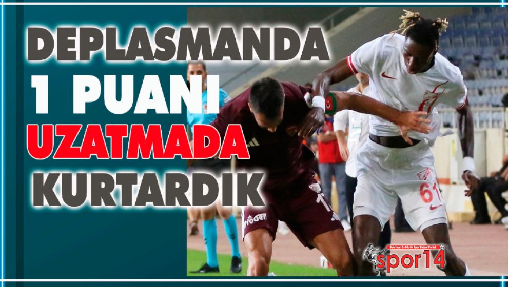 BOLUSPOR 2-0 GERİYE DÜŞTÜĞÜ MAÇTAN 1 PUAN ÇIKARTTI