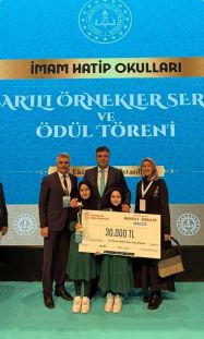 BOLU 15 TEMMUZ ŞEHİTLER İMAM HATİP ORTAOKULU TÜRKİYE BİRİNCİSİ OLDU