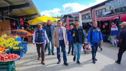 BOLU BELEDİYE ZABITASI BU KEZ PAZARI DENETLEDİ