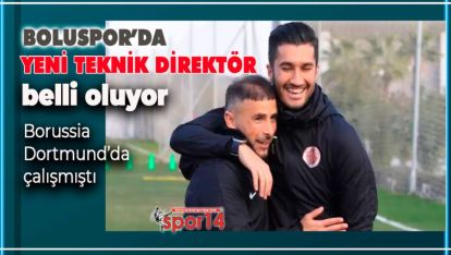 BOLUSPOR YENİ TEKNİK DİREKTÖRÜNÜ BULDU