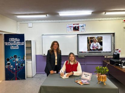 DAĞKENT KIROĞLU ESV İLKOKULU’NDA YAZAR BULUŞMASI