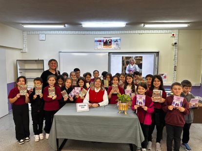 DAĞKENT KIROĞLU ESV İLKOKULU’NDA YAZAR BULUŞMASI