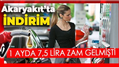 DEPOLARI DOLDURUN!.. AKARYAKITA İNDİRİM GELDİ. İŞTE O RAKAM