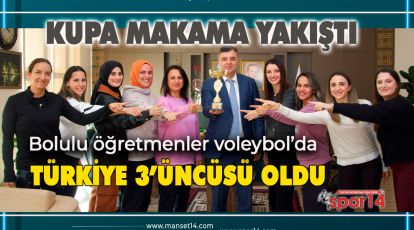 KAMUSPOR OYUNLARINDAN BOLU MEM TÜRKİYE 3'ÜNCÜSÜ OLDU