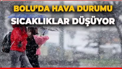 KAR GELİYOR, SICAKLIKLAR DÜŞECEK