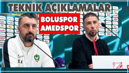 MAÇIN ARDINDAN TEKNİK AÇIKLAMALAR